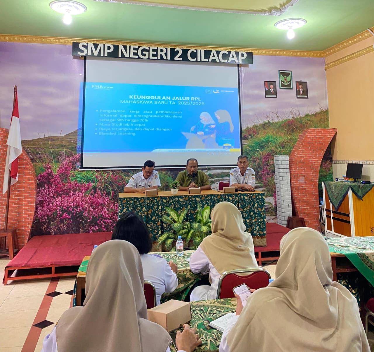 Pemaparan RPL oleh Ketua STIEM Cilacap